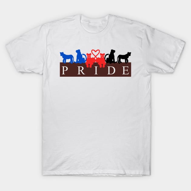 Poly Lion Pride 2 T-Shirt by Ausplosion